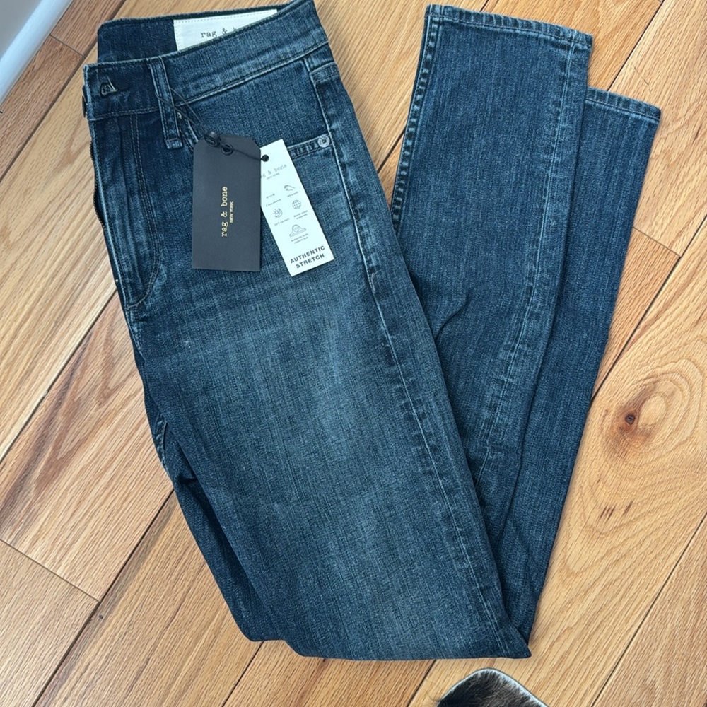 rag & bone  Jeans Blue Slim Fit Denim Unisex